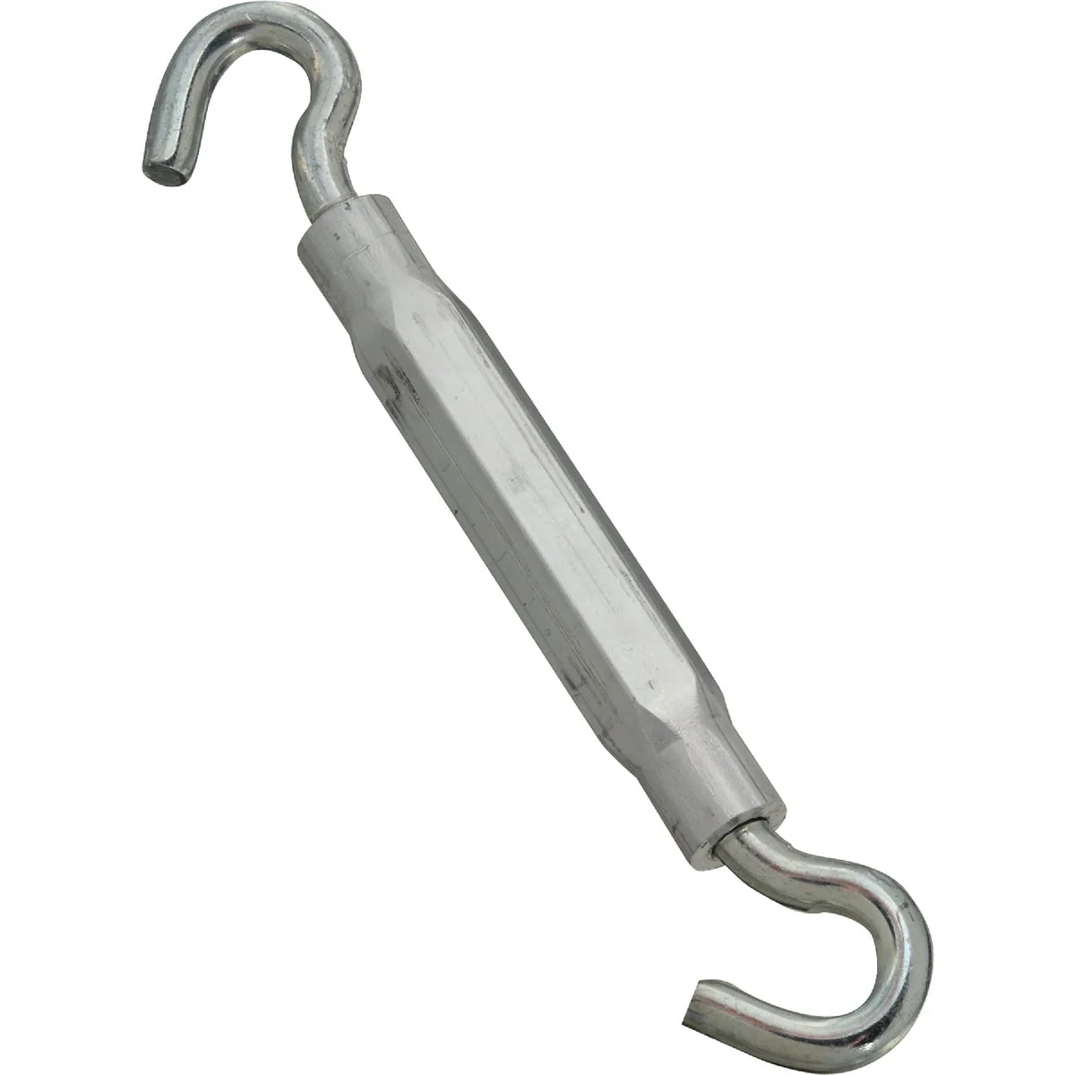 Enhanced National 5 16 In. x 9 In. Zinc Hook Turnbuckle Solid