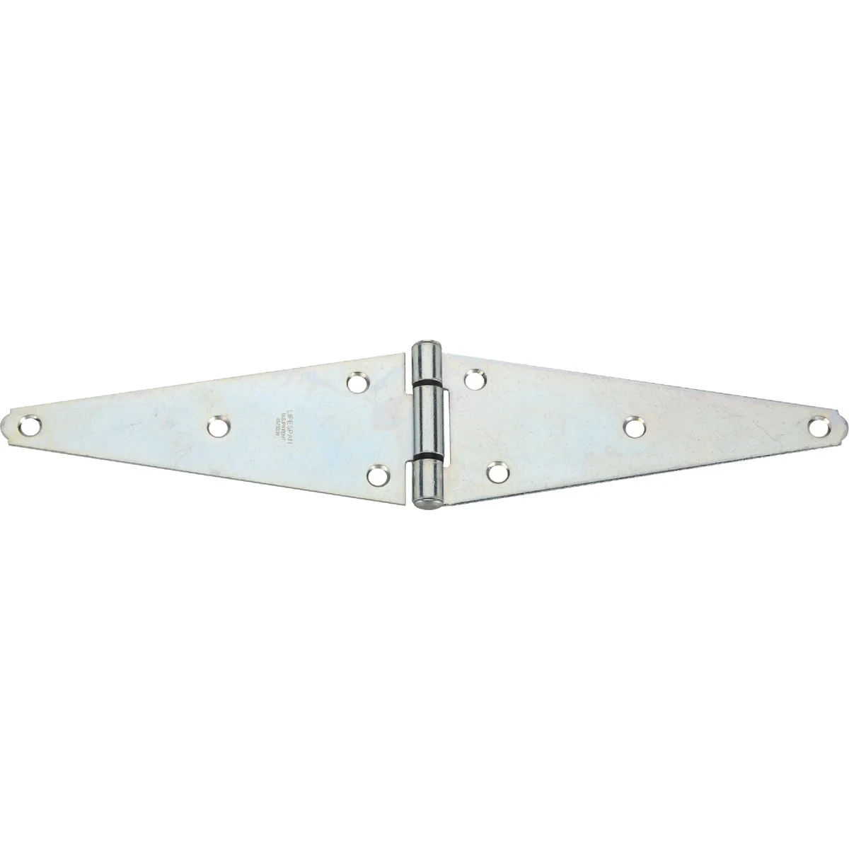 Reliable National 3-1 8 In. x 8 In. Zinc Heavy-Duty Strap Hinge High-Grade