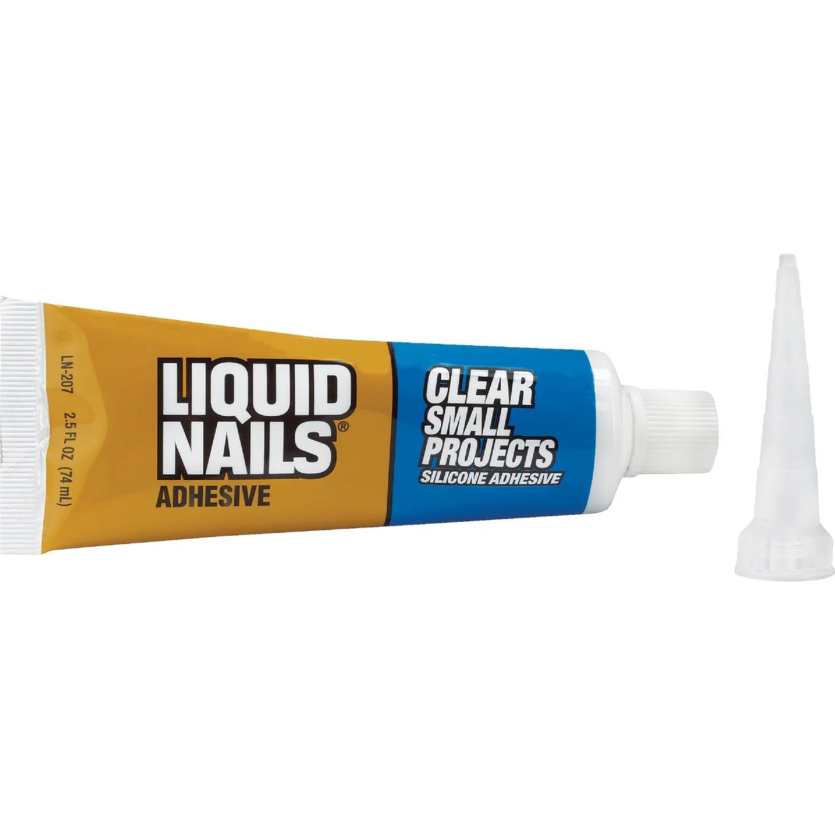 Authentic LIQUID NAILS 2.5 Oz. Clear Small Projects Multi-Purpose Adhesive Smart