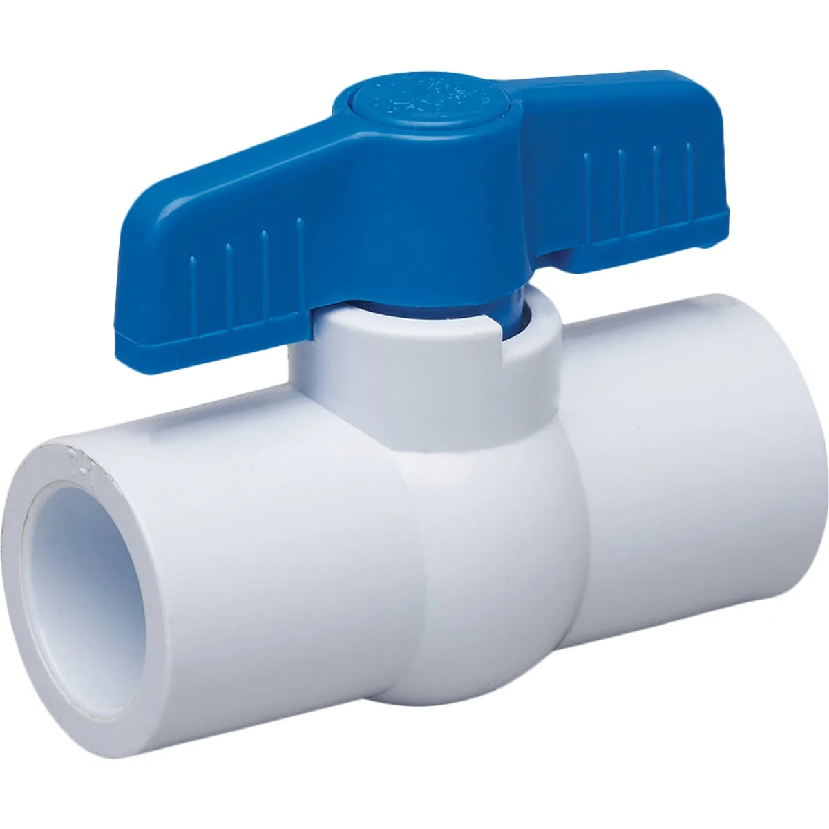 Practical Proline 3 4 In. Solvent x 3 4 In. Solvent PVC Schedule 40 Quarter Turn Ball Valve Non-NSF Professional