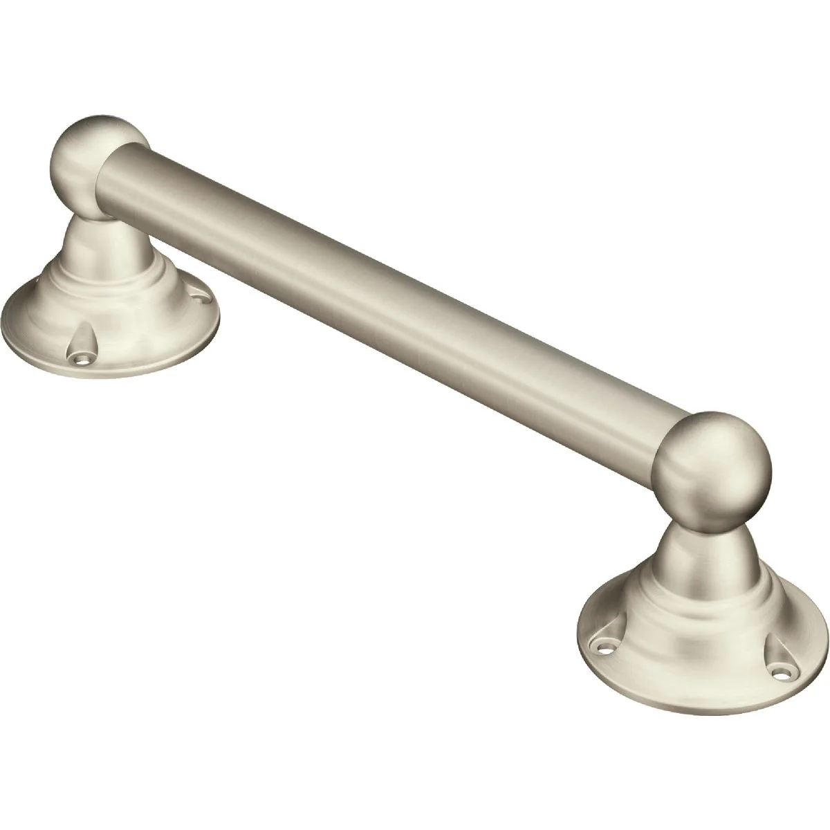 Luxury Moen Home Care 9 In. x 7 8 In. Grab Bar Brushed Nickel Pure