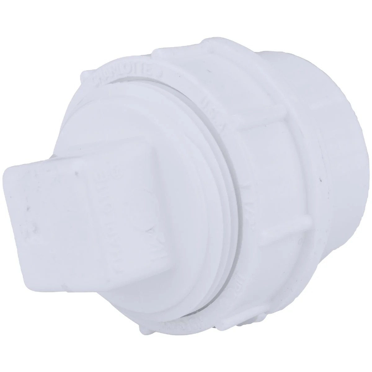 Modern Charlotte Pipe 1-1 2 In. SPG x 1-1 2 In. FIP Schedule 40 DWV PVC Cleanout with Threaded Plug Enhanced