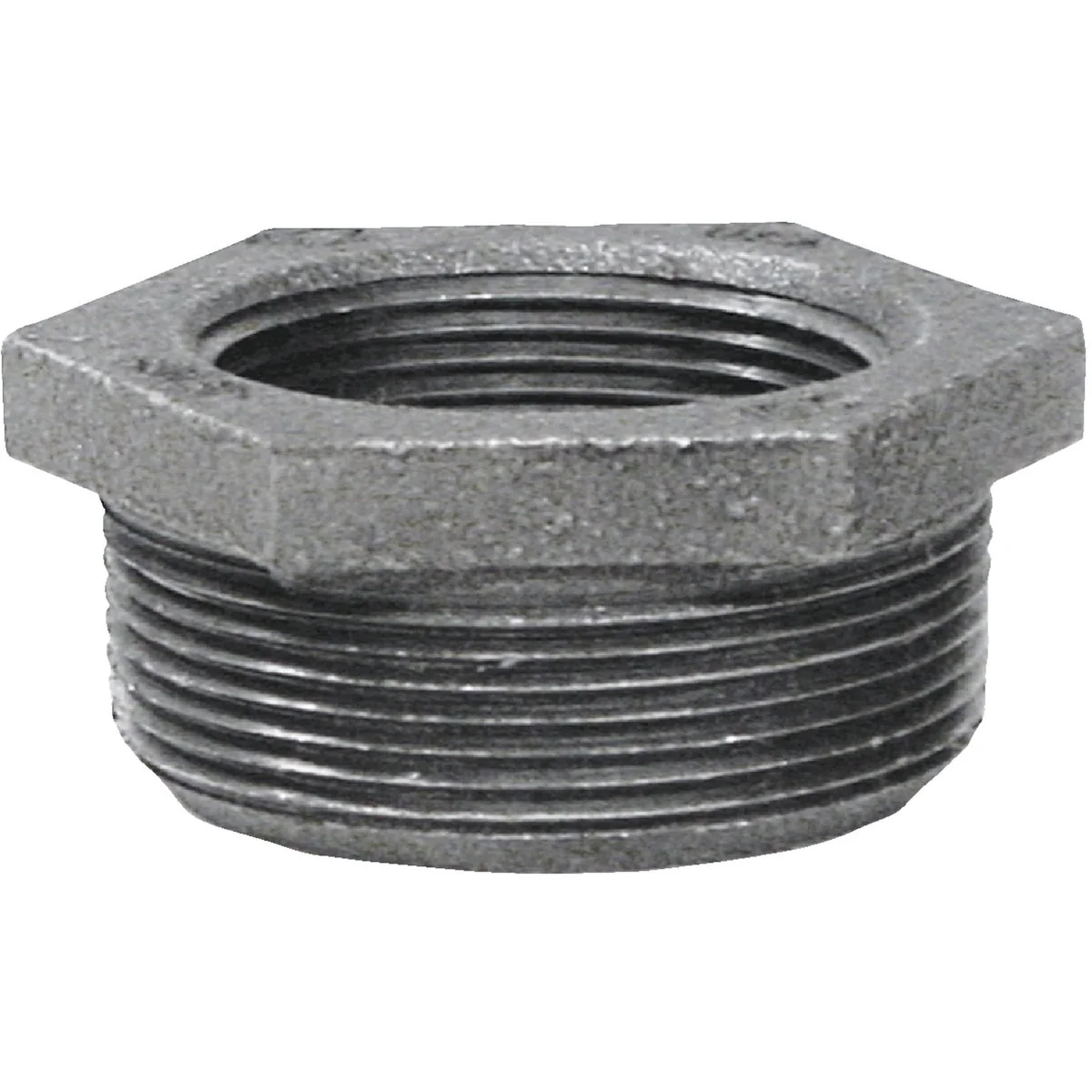 Next-Generation Anvil 1-1 2 In. x 1-1 4 In. Hexagon Black Iron Bushing Contemporary