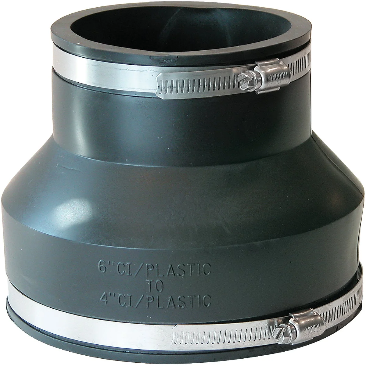 Consistent Fernco 6 In. x 4 In. Flexible PVC Coupling Original