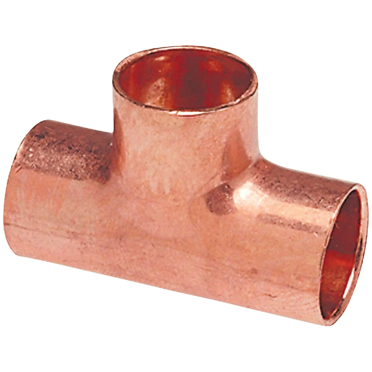 Relaxed NIBCO 1 In. x 3 4 In. x 3 4 In. CxCxC Reducing Copper Tee Carefully Designed