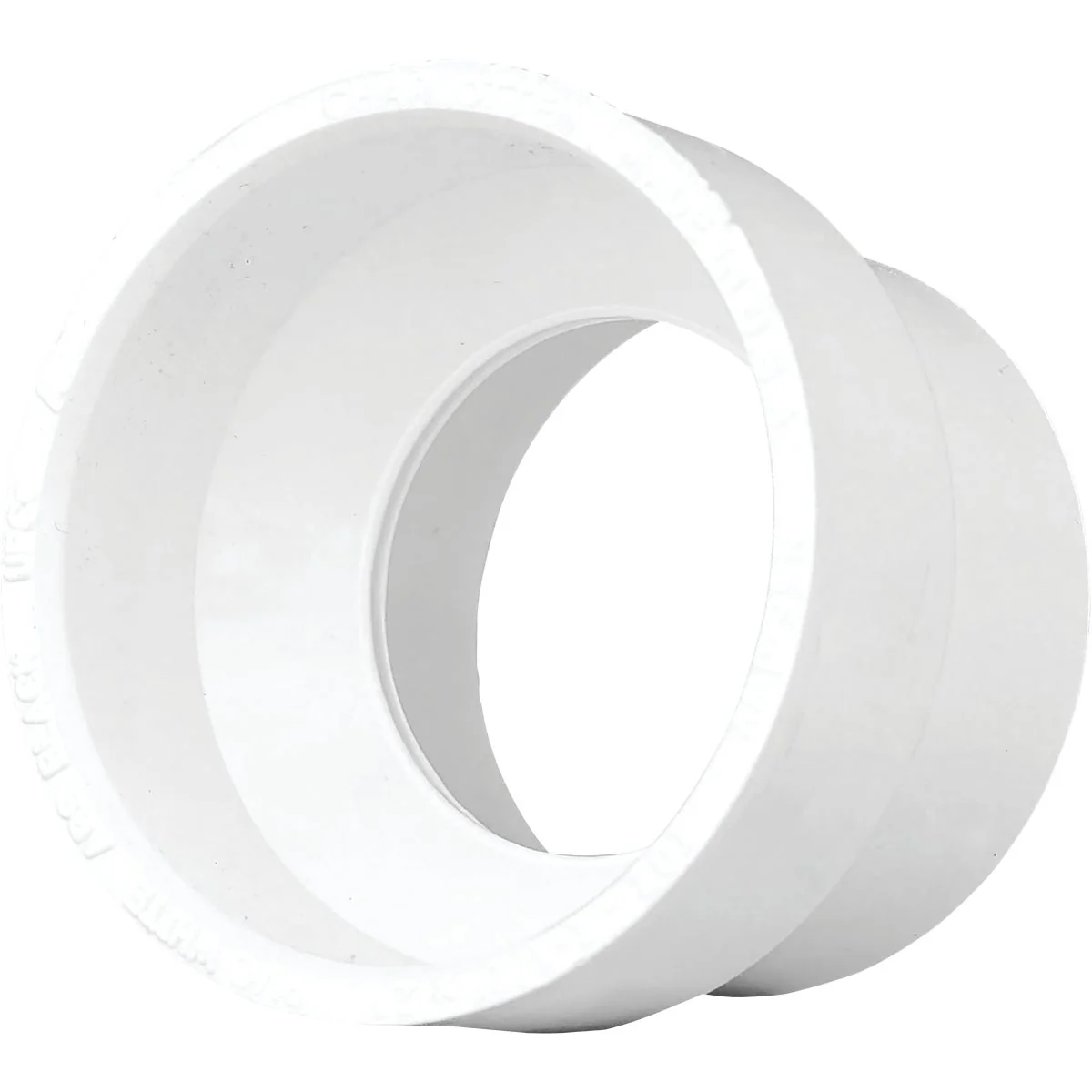 Sustainable Charlotte Pipe 2 In. SPG x 1-1 2 In. Hub Schedule 40 DWV Reducing PVC Bushing First-Class
