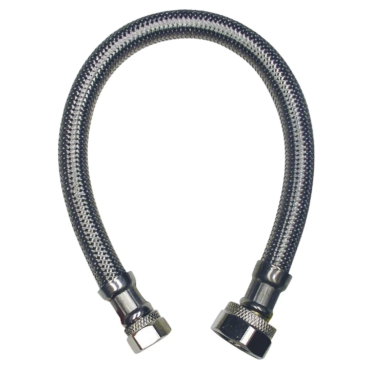 Certified B K 3 8 In. FL x 1 2 In. FIP X 12 In. L Stainless Steel Faucet Connector Effective