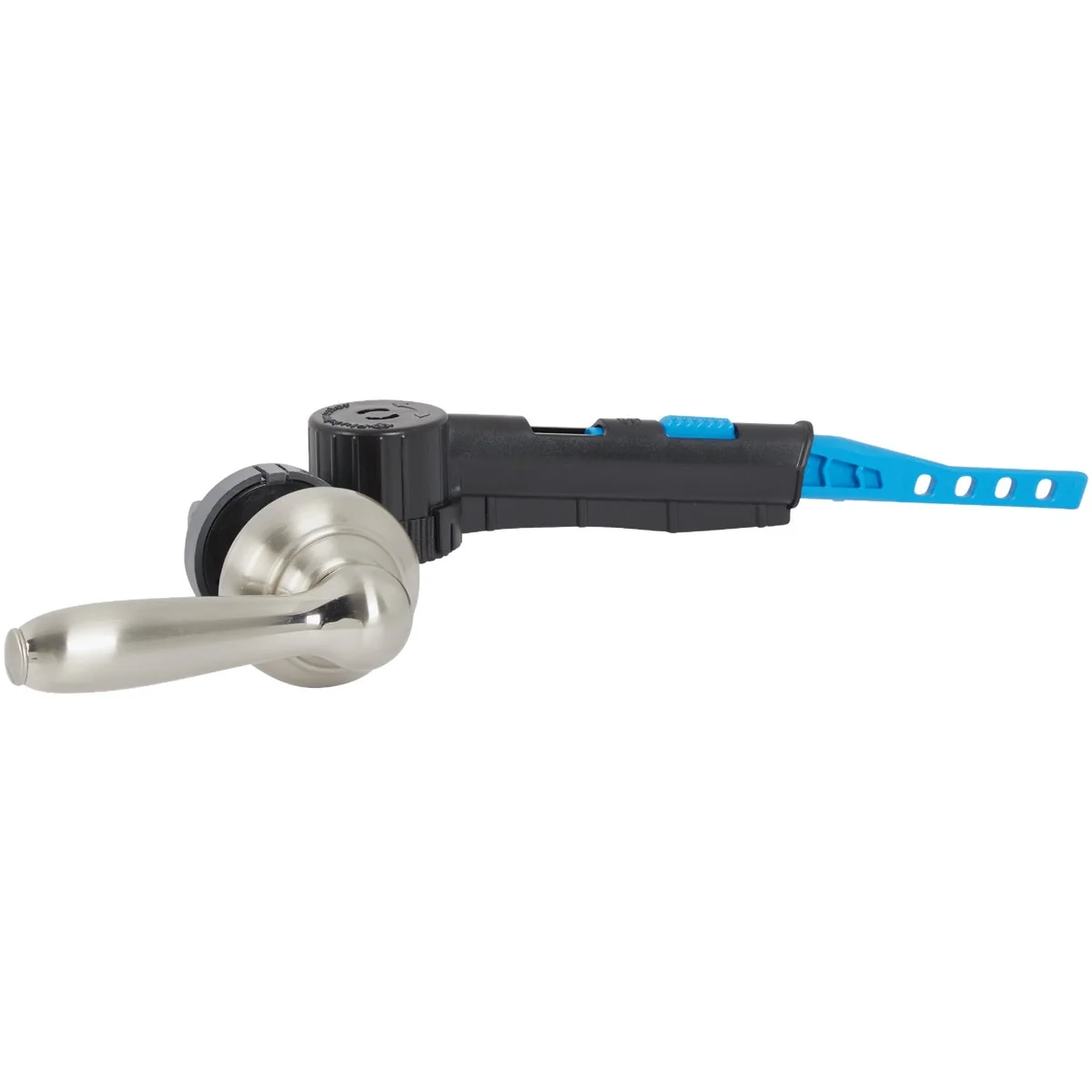Optimized Fluidmaster Fit Premium Brushed Nickel Tank Lever with Plastic Telescoping Arm Contemporary