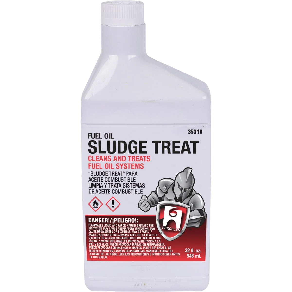 Breathable Hercules Quart Sludge Treat Fuel Oil Treatment Safe