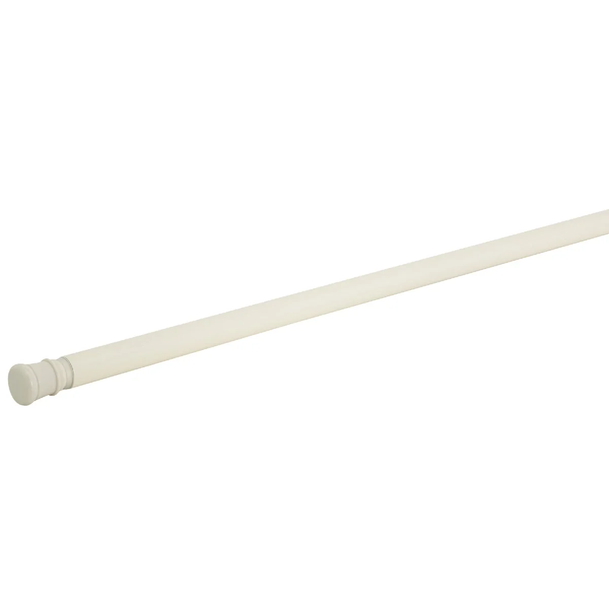 Recyclable Zenith Zenna Home Straight 42 In. To 72 In. Adjustable Tension Shower Rod in Champaign Premium