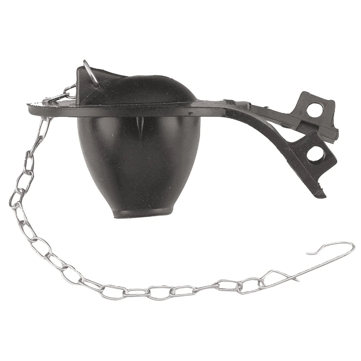 Safe Do it Universal 2 In. PVC Composition Toilet Flapper with Stainless Steel Chain Lightweight