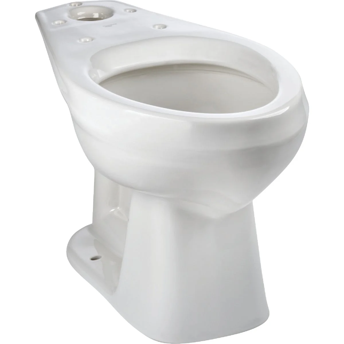 Expertly Made Mansfield Alto Smartheight White Elongated ADA 16-7 8 In. Toilet Bowl Verified