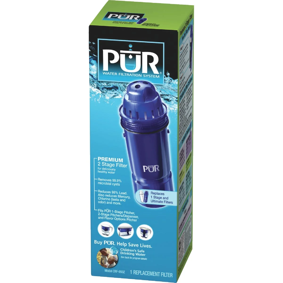 Trendy PUR Pitcher Water Filter Cartridge Casual