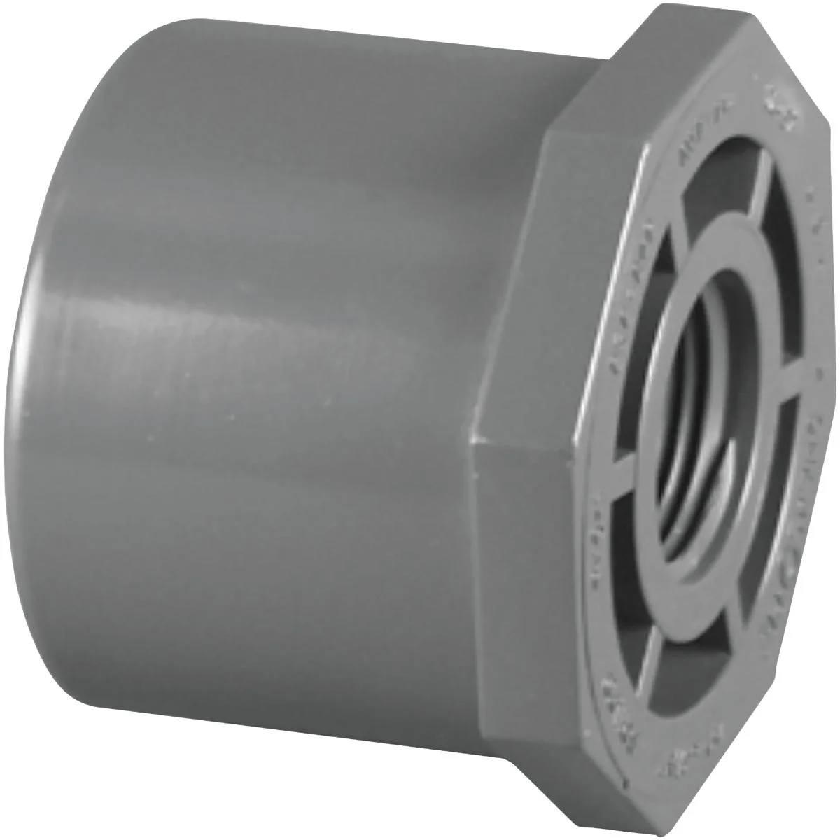 Relaxed Charlotte Pipe 1-1 2 In. Spigot x 1 In. FIP Schedule 80 Reducing PVC Bushing Easy-to-Use