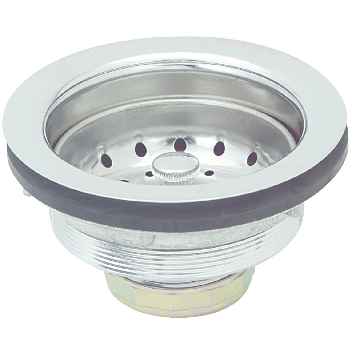 Prestigious Do it 3-1 2 In. Brass with Stainless Steel Basket Fixed Post Basket Strainer Assembly Superior