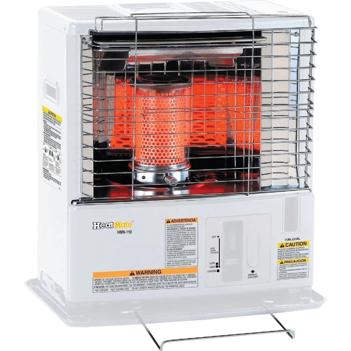 Easy-to-Use HeatMate 10 600 BTU Radiant Kerosene Heater Convenient