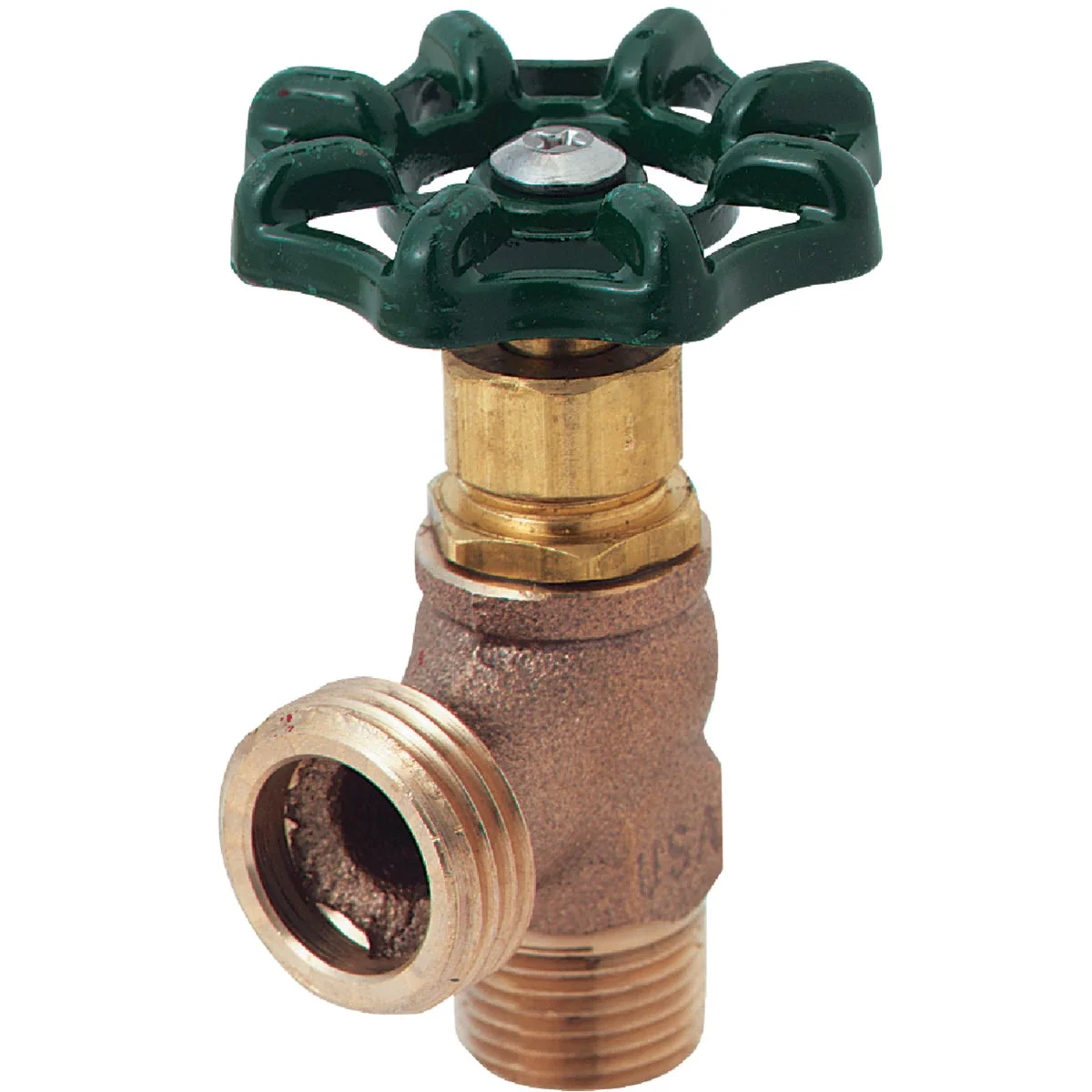Environmentally Friendly Arrowhead Brass 3 4 In. MIP x 3 4 In. Hose Thread Red Brass Aluminum Diecast Boiler Drain High-Grade
