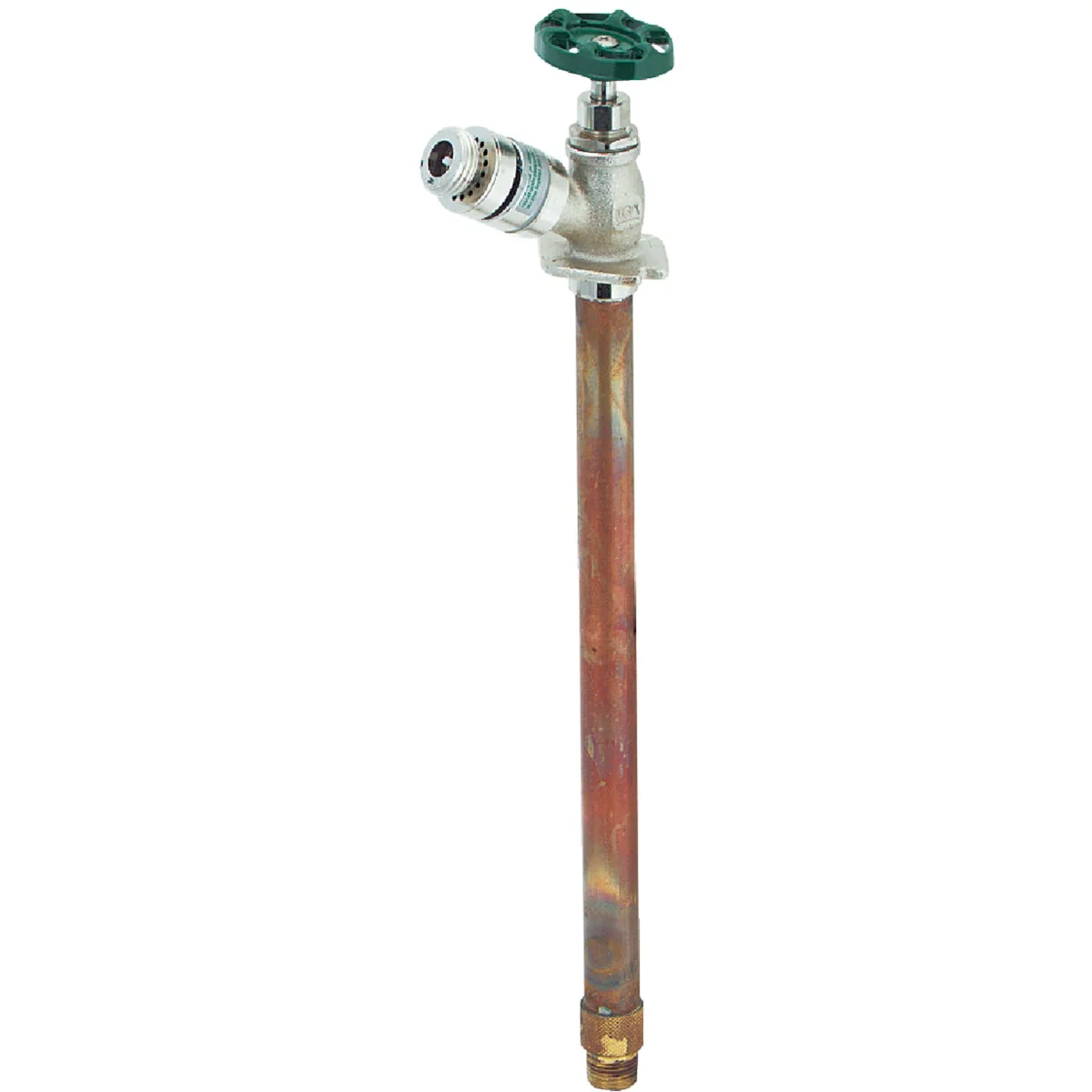 Powerful Arrowhead Brass 1 2 In. x 1 2 In. MIP x 3 4 In. HT x 12 In. Anti-Siphon Frost Wall Hydrant Easy-to-Use
