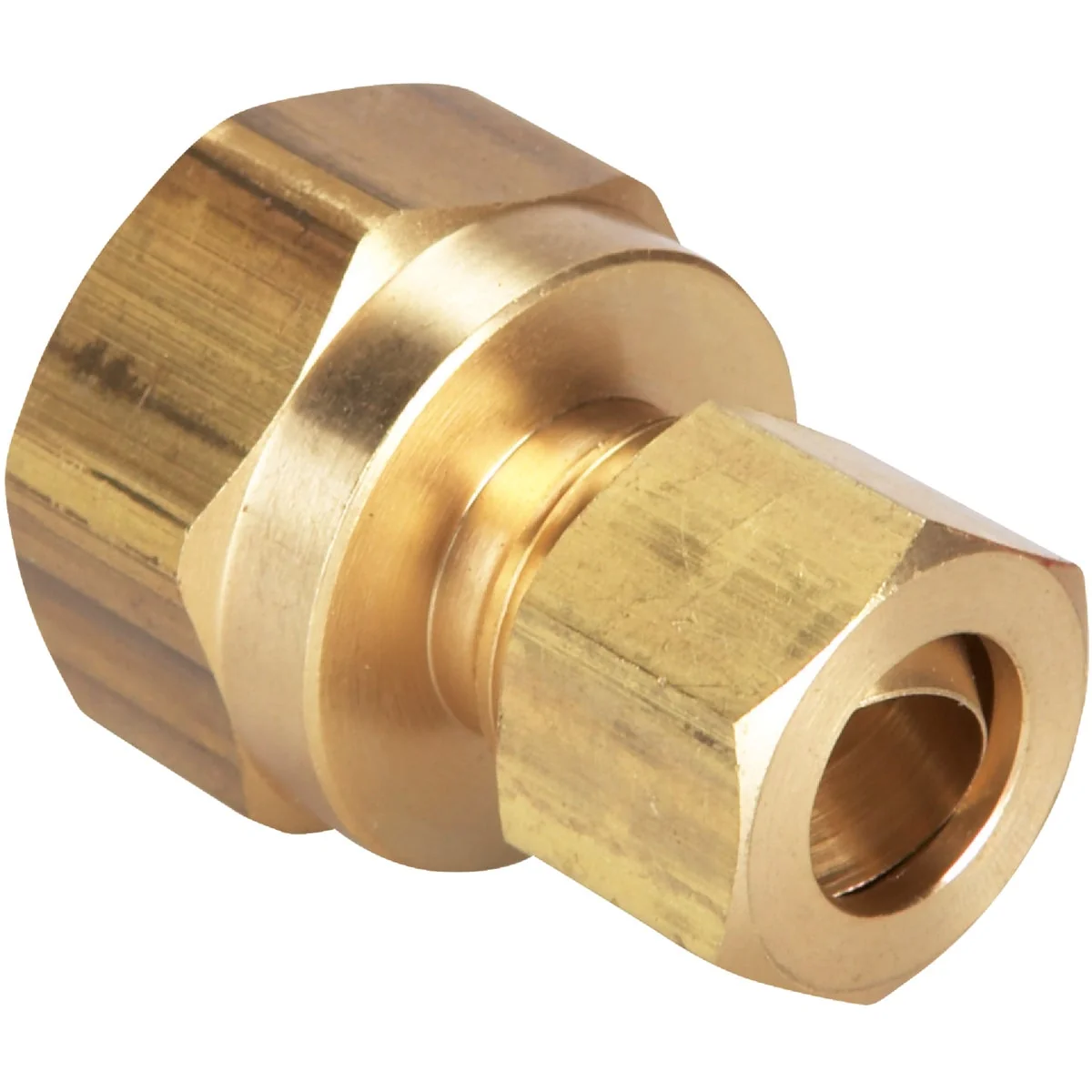 Relaxed Do it 3 8 In. x 1 2 In. Brass Union Compression Adapter Selected