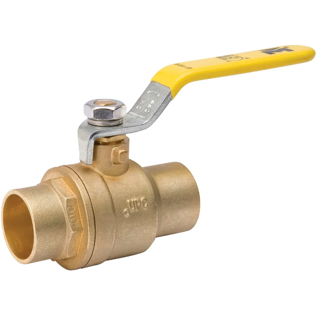 Premium Material ProLine 1 In. S Brass Full Port Ball Valve Verified