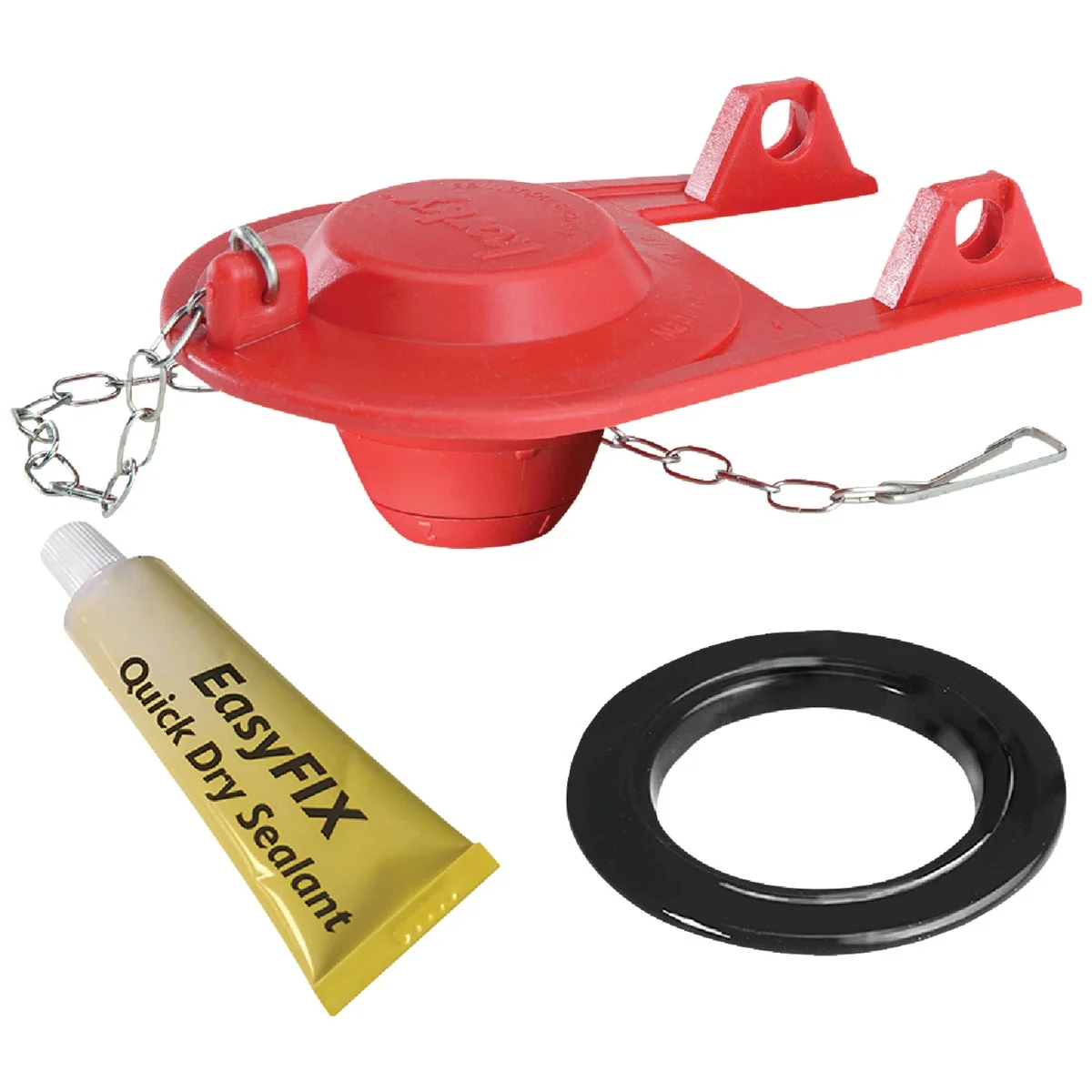 Certified Korky 2 In. EasyFix Universal Flush Valve Repair Kit with Adjustable Flapper Carefully Designed