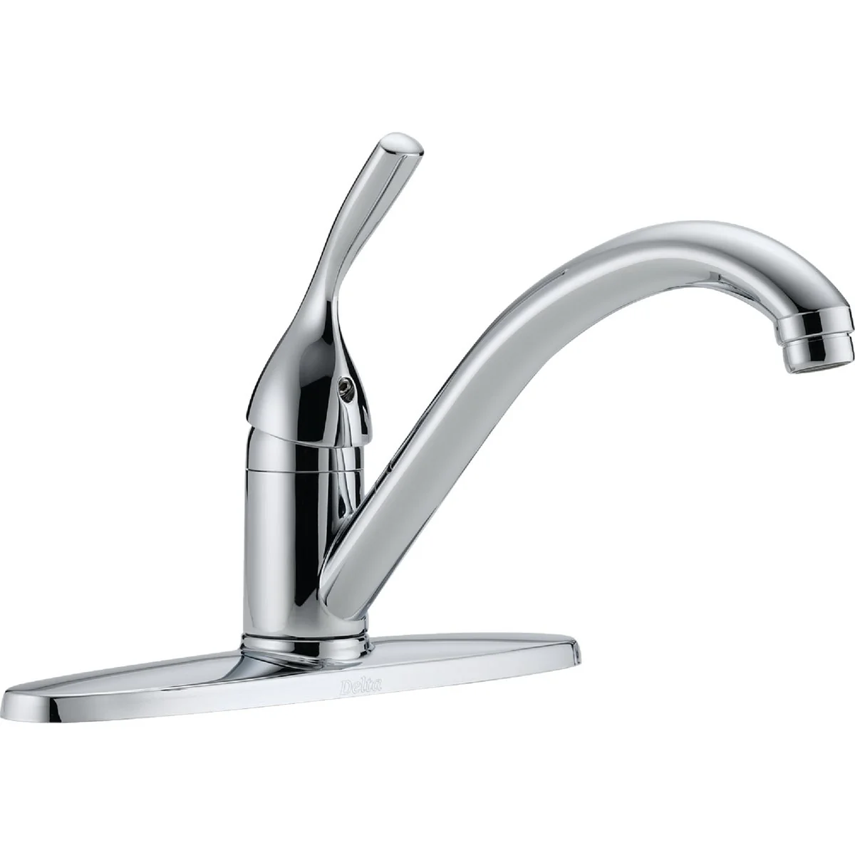 Pure Delta Classic Series Single Handle Lever Kitchen Faucet Chrome Proven