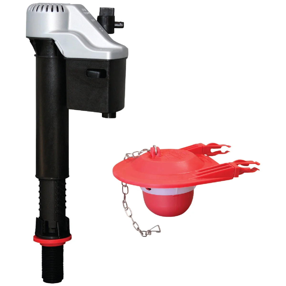 Fast Korky QuietFILL Platinum Fill Valve and 3 In. Flapper Kit High-Quality