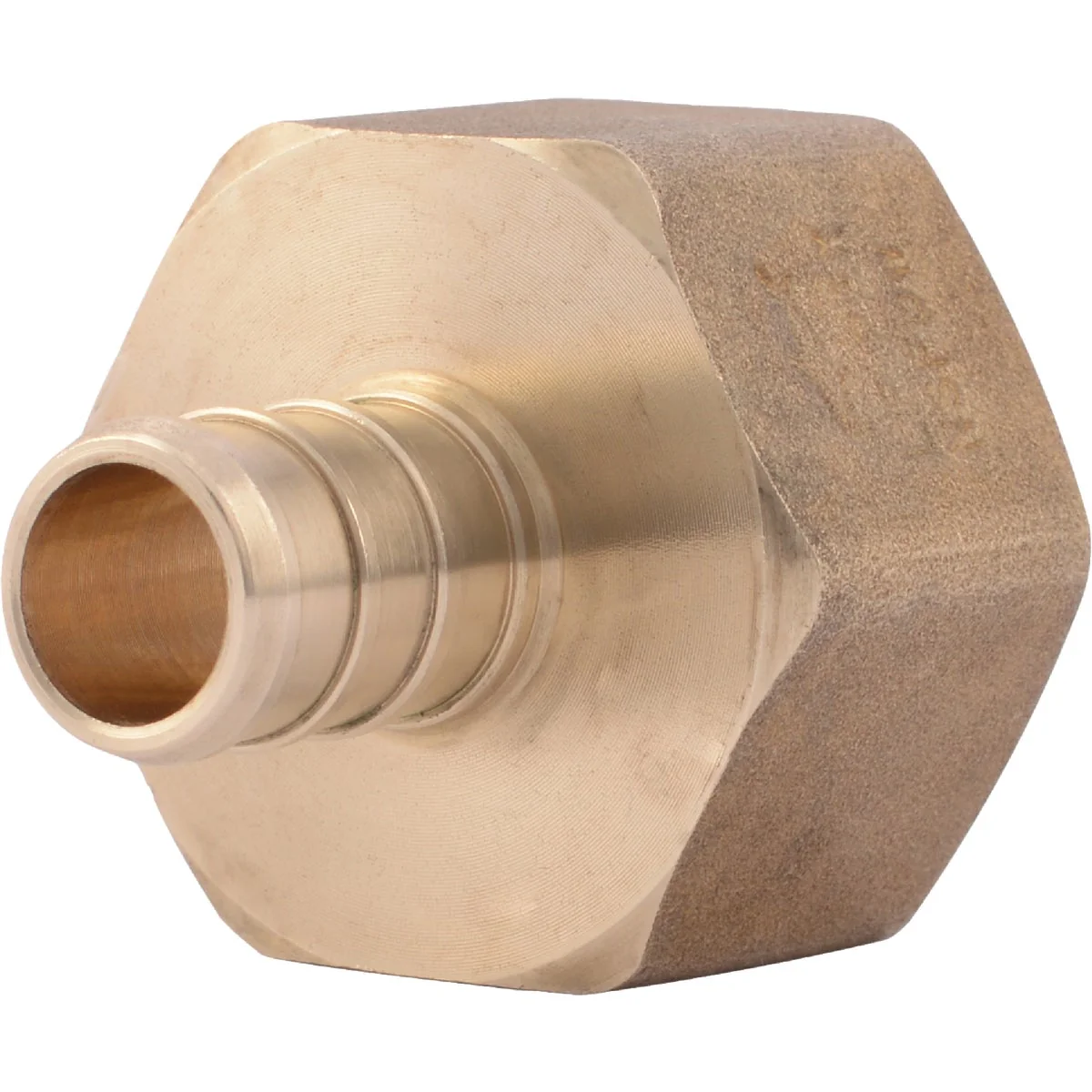 Consistent SharkBite 1 2 In. Barb x 3 4 In. FIP Brass PEX Adapter Recyclable