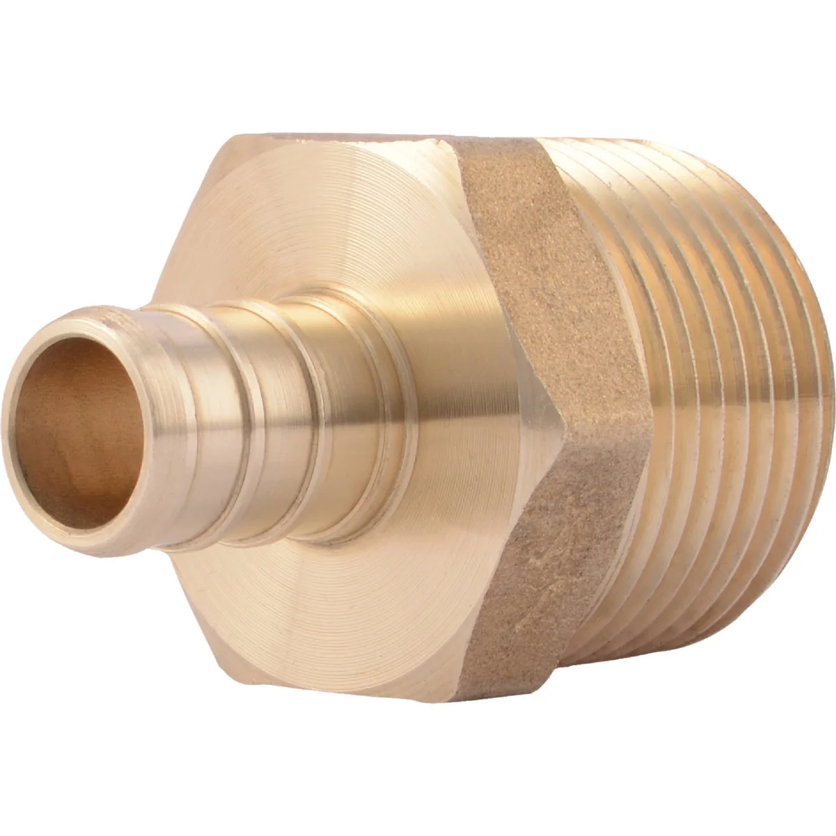 Reliable SharkBite 1 2 In. CF x 3 4 In. MPT Brass PEX Adapter Reusable