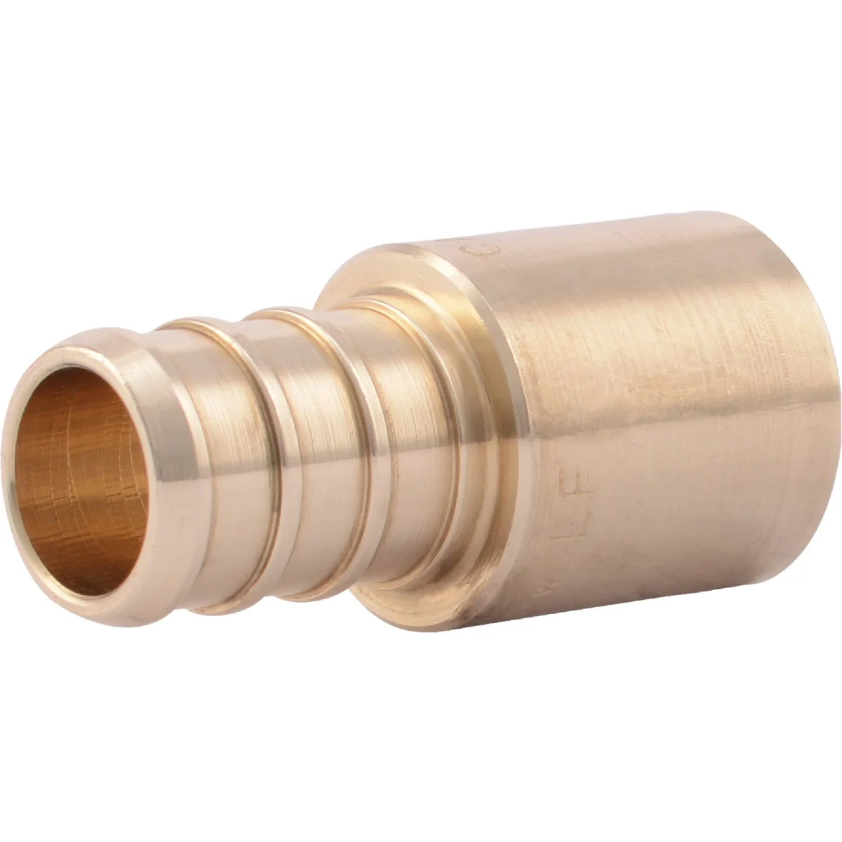 Clean SharkBite 1 2 In. Male Sweat x 1 2 In. CF Brass PEX Adapter Reliable