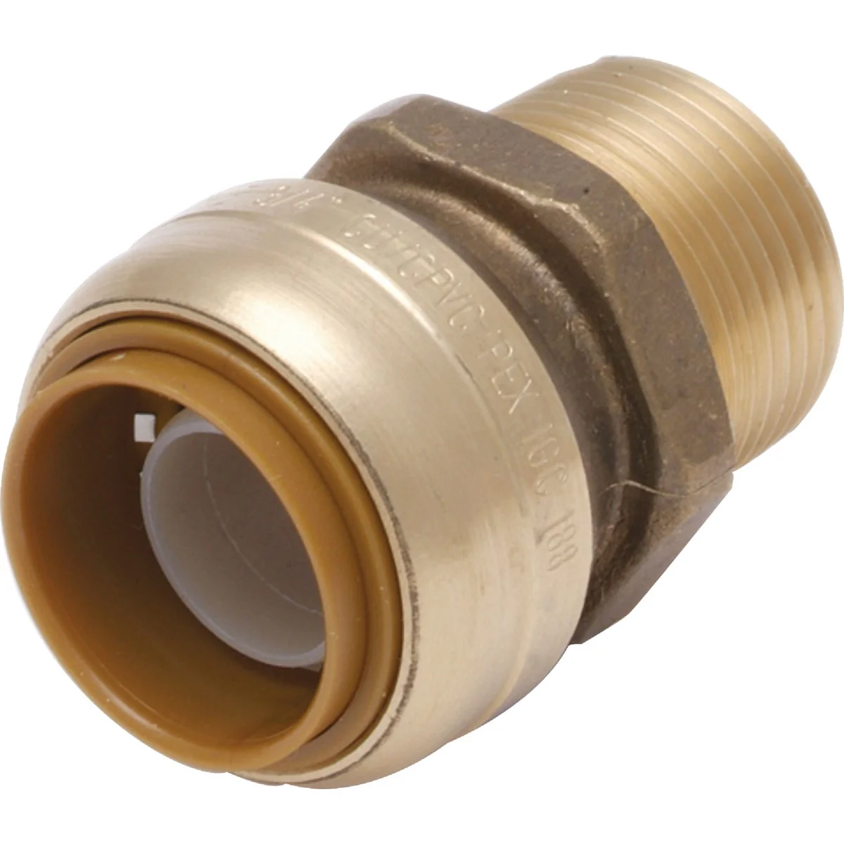 Safe SharkBite 3 4 In. x 3 4 In. MNPT Straight Brass Push-to-Connect Male Adapter Healthy