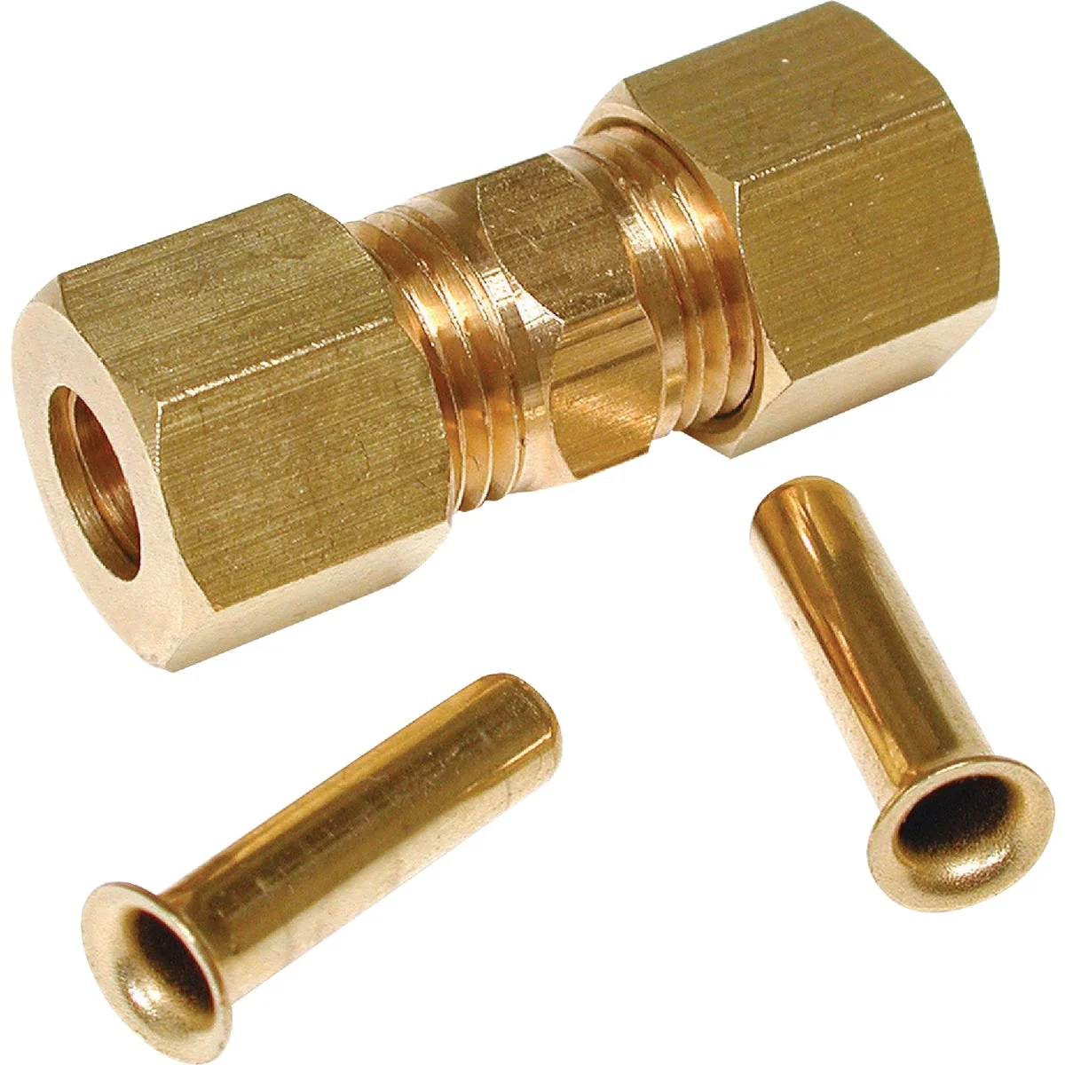 Selected Dial 1 4 In. Brass Compression Union Verified