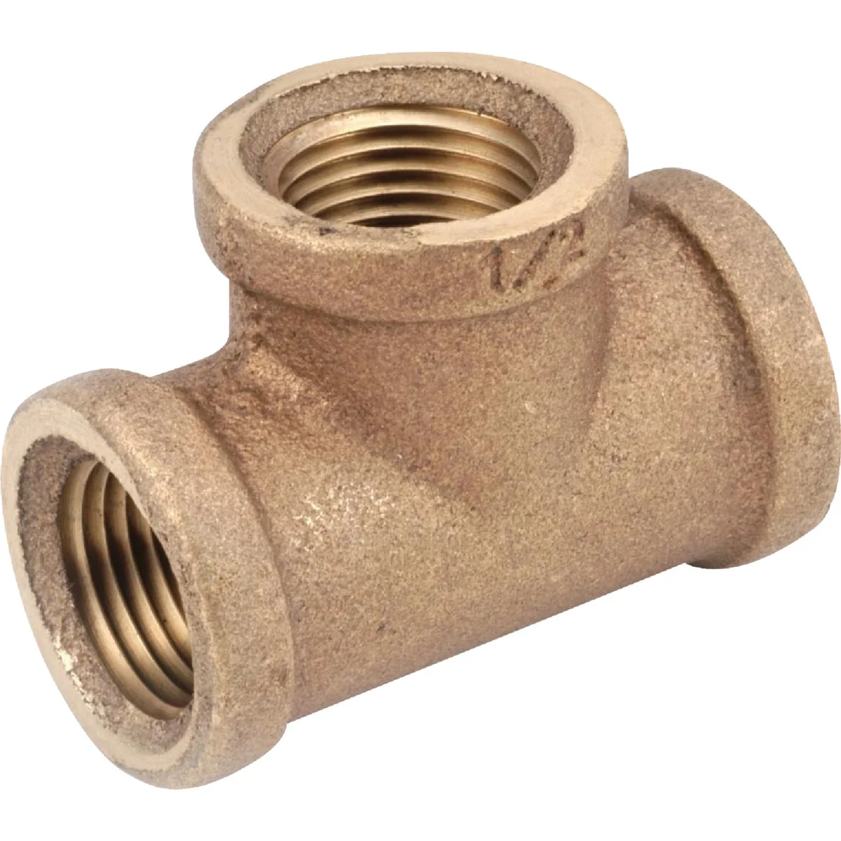 Reliable Anderson Metals 1-1 4 In. Red Brass Threaded Tee Solid