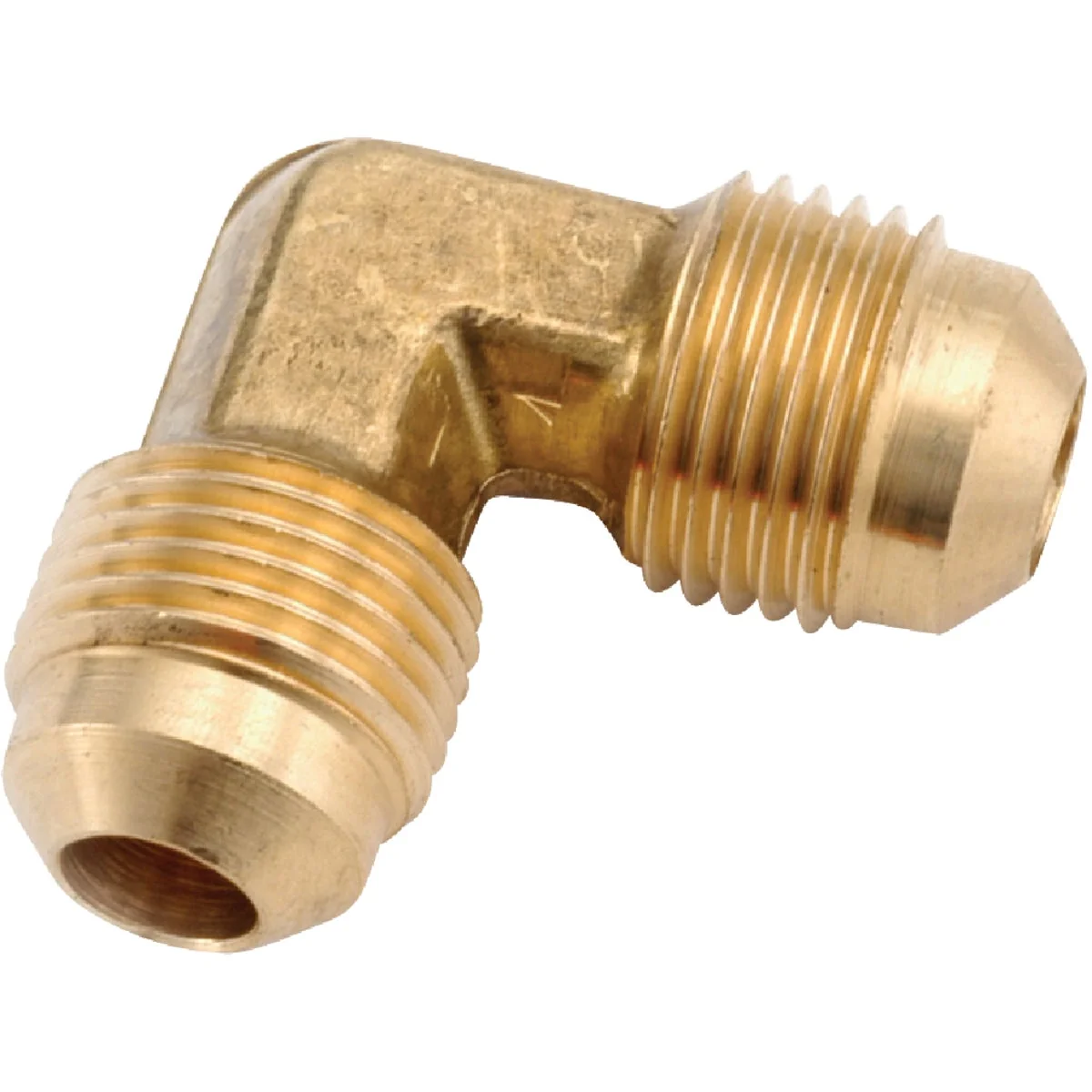 Innovative Anderson Metals 1 2 In. x 1 2 In. 90 Deg. 2-Way Flare Brass Elbow 1 4 Bend Superior