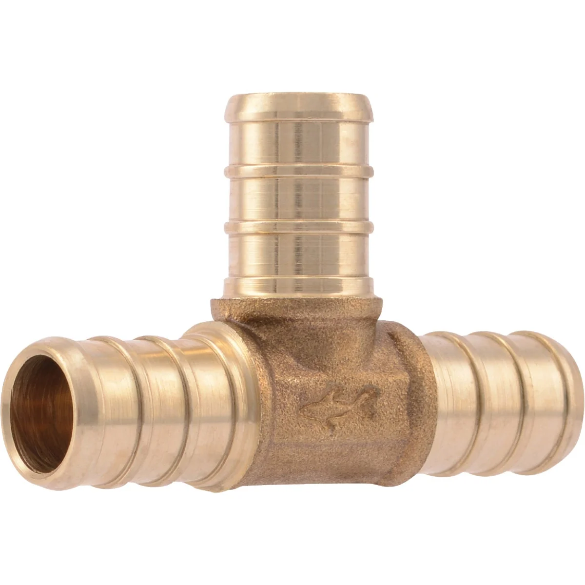Minimalist SharkBite 1 2 In. x 1 2 In. x 1 2 In. Barb Brass PEX Tee 10-Pack Proven