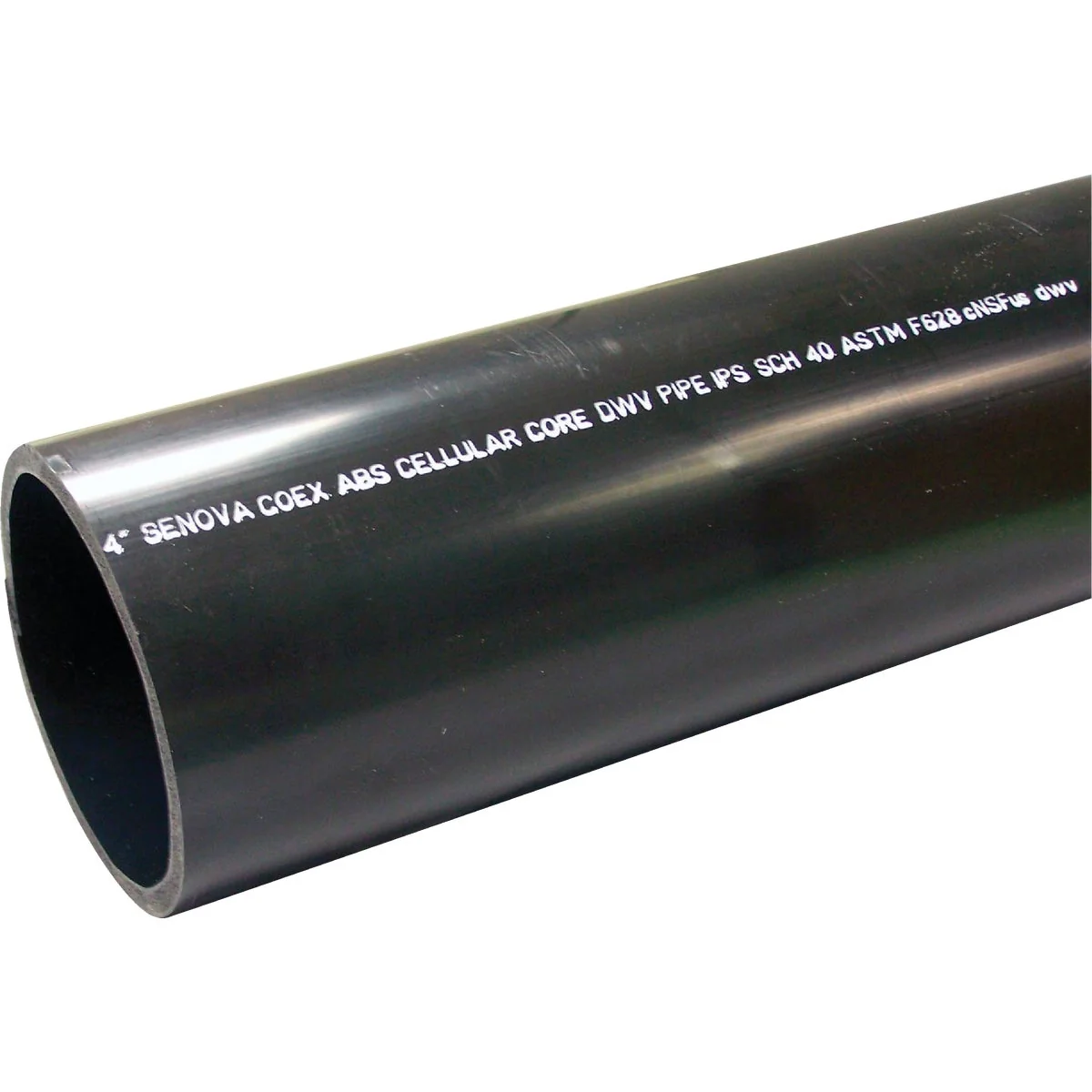 Quality Charlotte Pipe 3 In. x 2 Ft. ABS DWV Pipe Elegant
