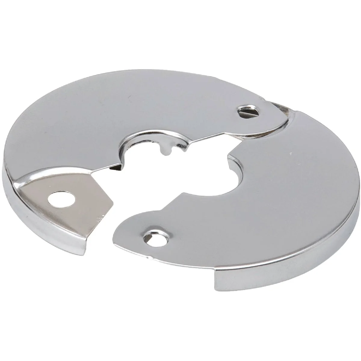 Contemporary B K Chrome 1 2 In. Copper Steel Split Plate Crafted