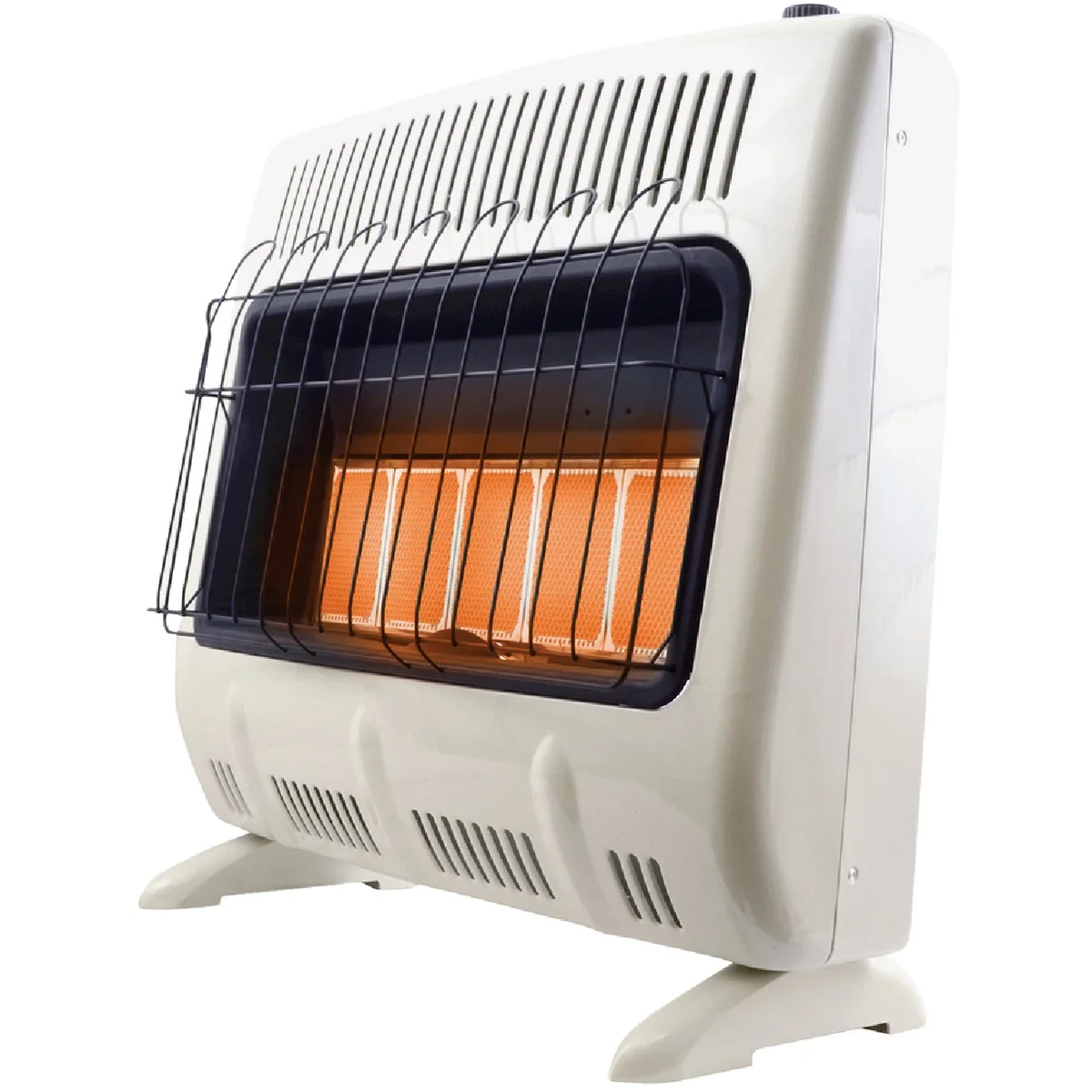 Original Design Mr. Heater 30K BTU Dual Fuel Vent Radiant Wall Heater Unique