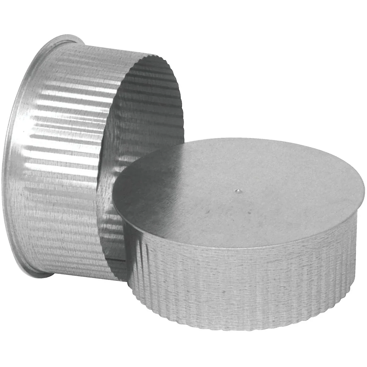 Luxury Imperial 30 Ga. 6 In. Galvanized Tee Cap Plug Healthy