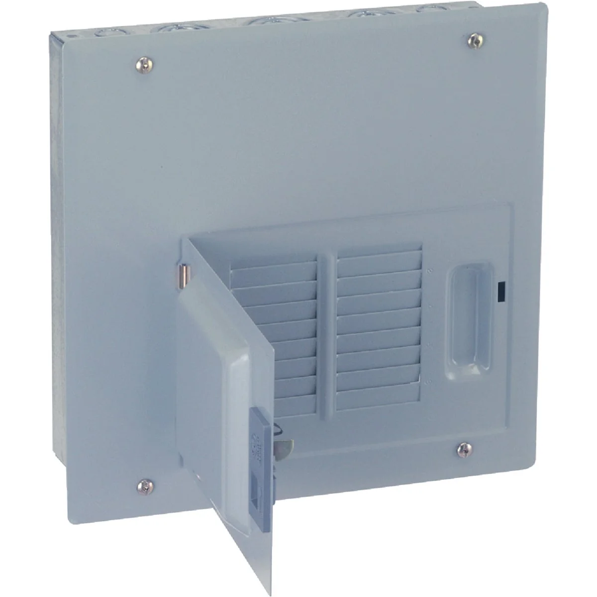 Expertly Made GE PowerMark Gold 125A 6-Space 12-Pole Indoor Convertible Main Lug Load Center Detailed