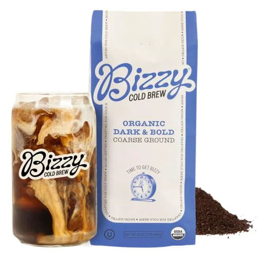 High-Grade Organic Cold Brew Coffee 16 Ounce Clean