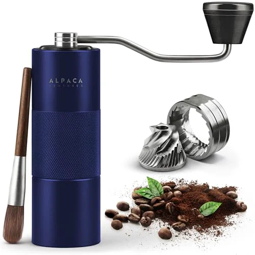Convenient Premium Manual Coffee Grinder for Espresso Lightweight