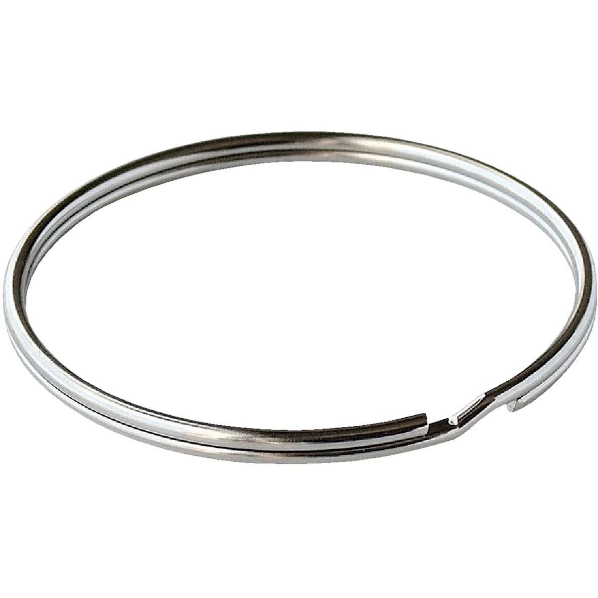 User-Friendly Lucky Line Tempered Steel Nickel-Plated 3 4 In. Key Ring 100-Pack Professional
