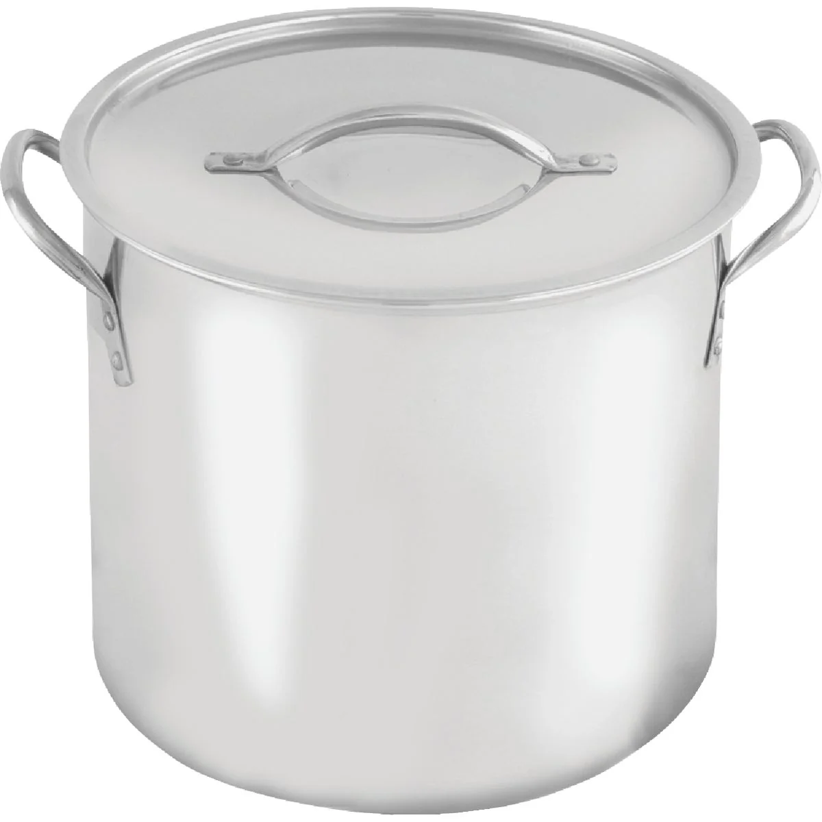Convenient McSunley 20 Qt. Polished Stainless Steel Stockpot Next-Generation