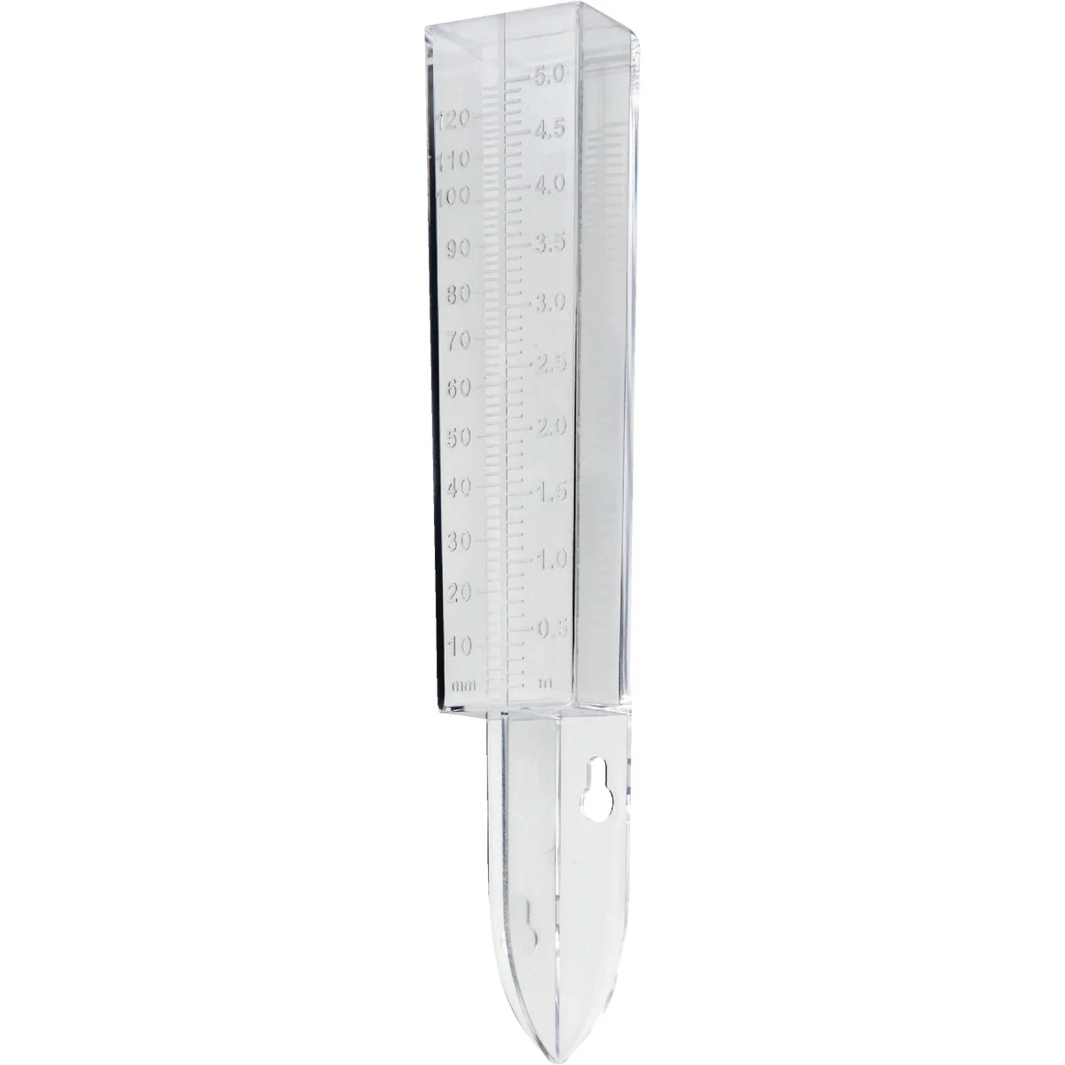 Fashionable Taylor 5 In. Plastic Clear-Vu Rain Gauge Easy-to-Use