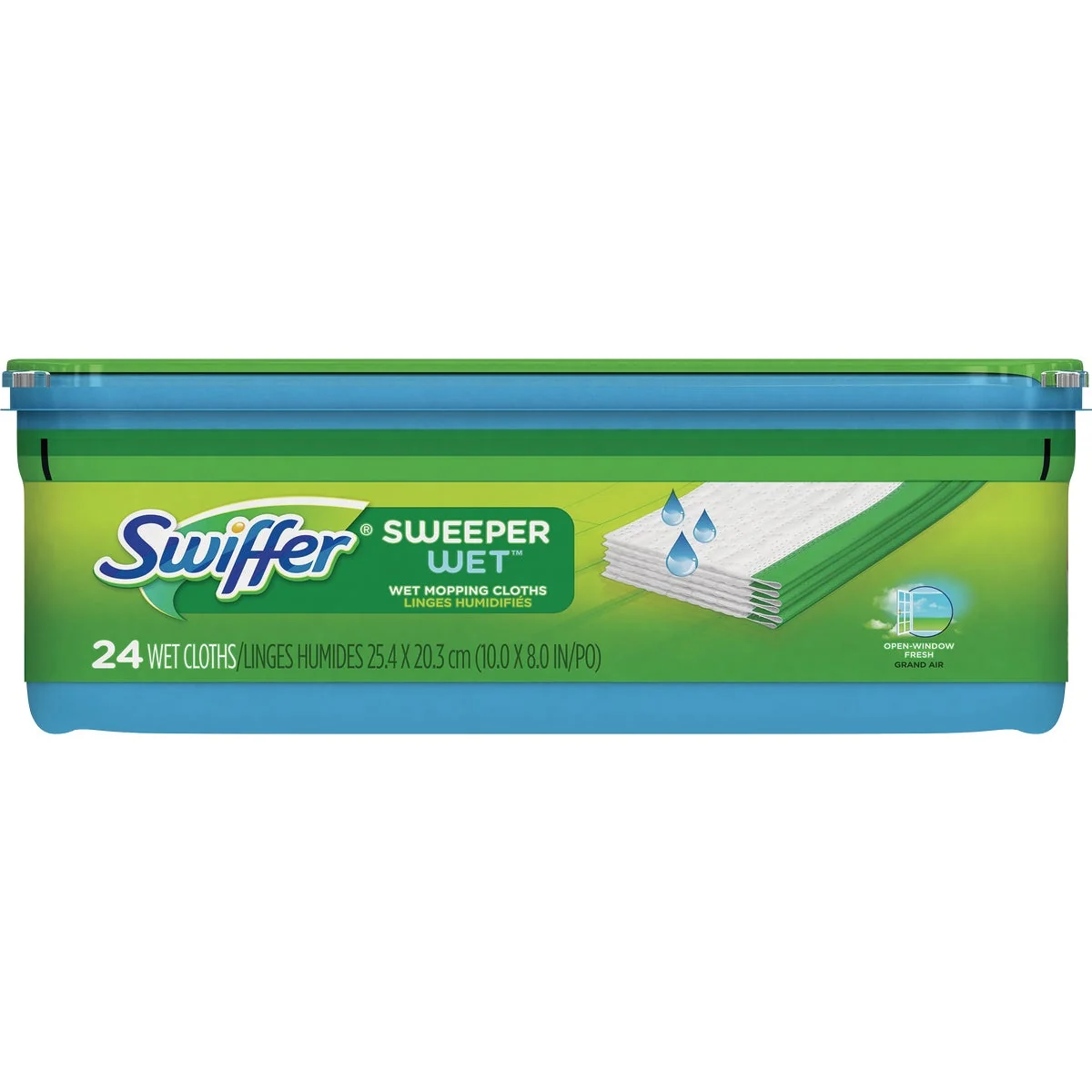 Smart Swiffer Sweeper Wet Cloth Mop Refill 24-Count Premium Material