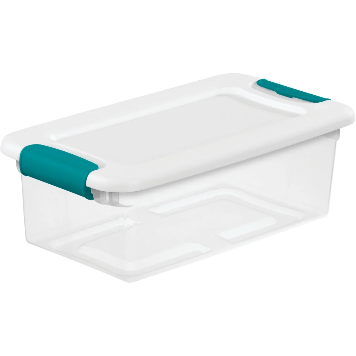 Flexible Sterilite 6 Qt. White Latching Storage Tote Consistent