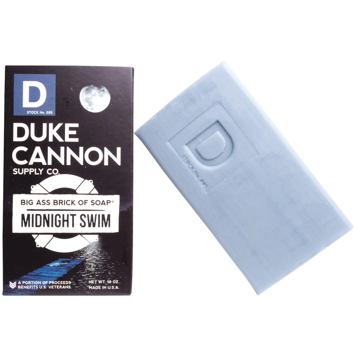 Green Duke Cannon 10 Oz. Midnight Swim Big Ass Brick of Soap Practical