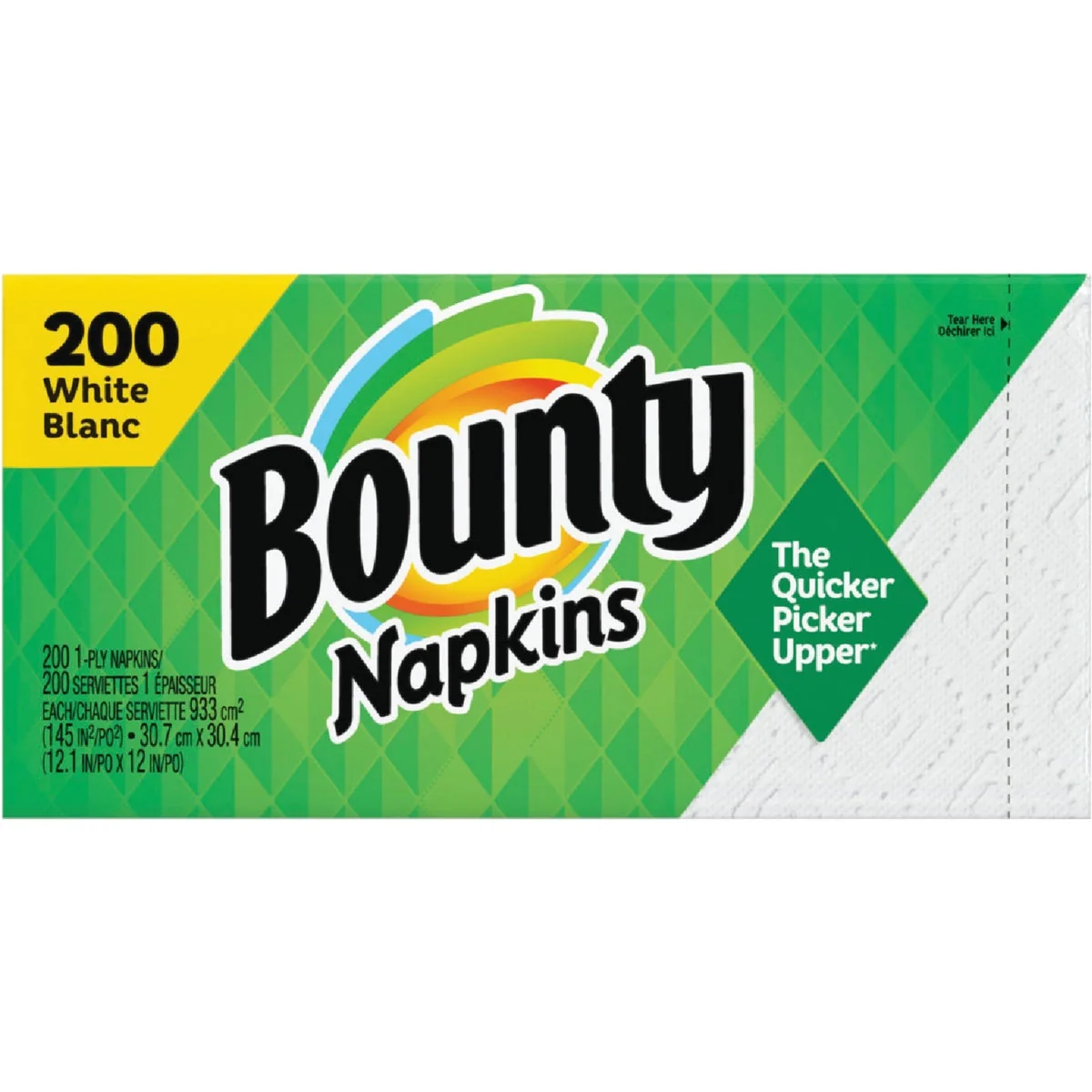 High-Grade Bounty Quilted Paper Napkins 200-Count Contemporary
