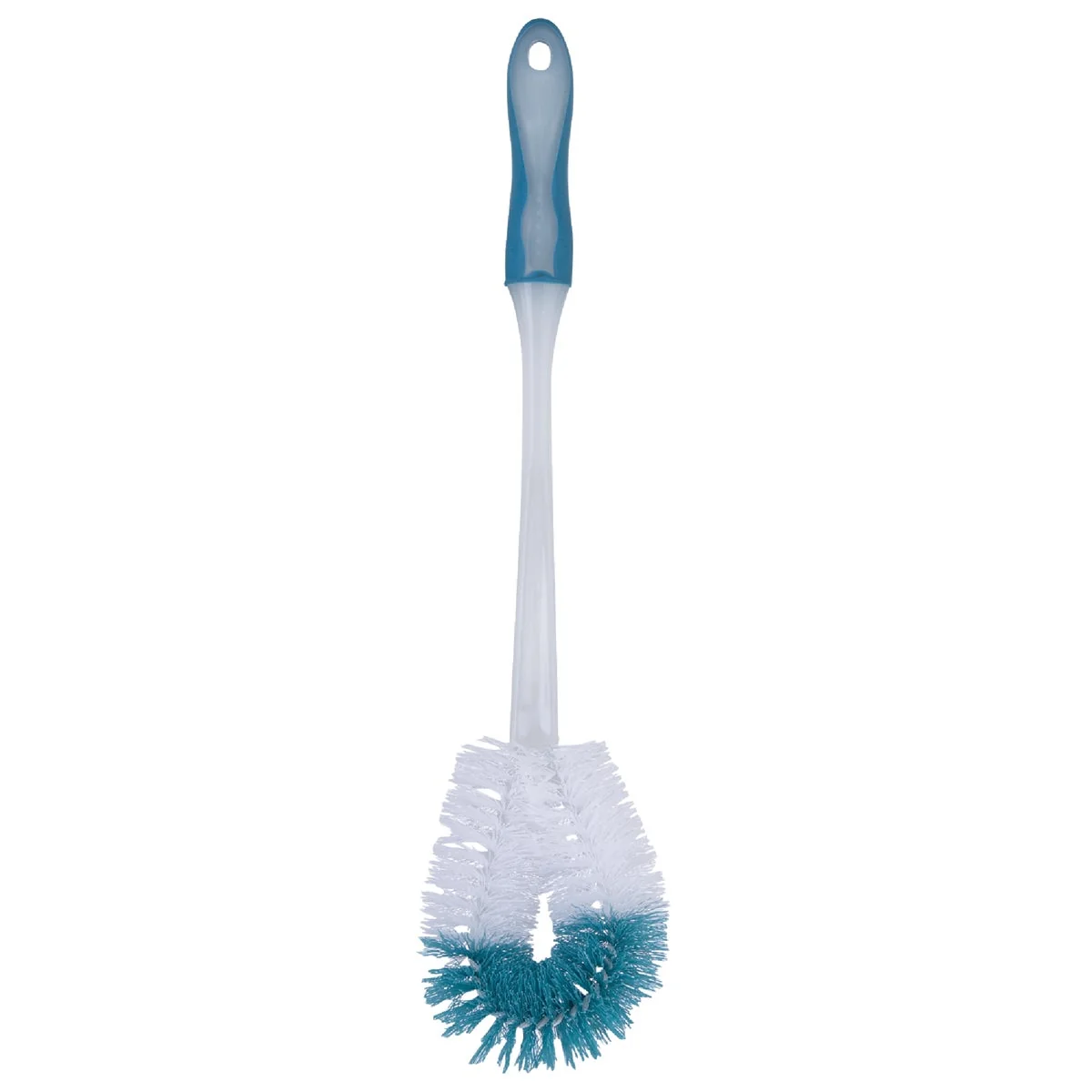 Luxury 18.5 In. Polypropylene Bristle Toilet Bowl Brush With Rubber Grip Quality